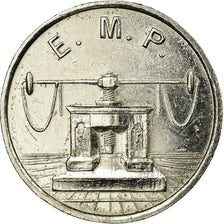 Moeda, França, Jimenez, 10 Francs, Essai de frappe, MS(63), Níquel
