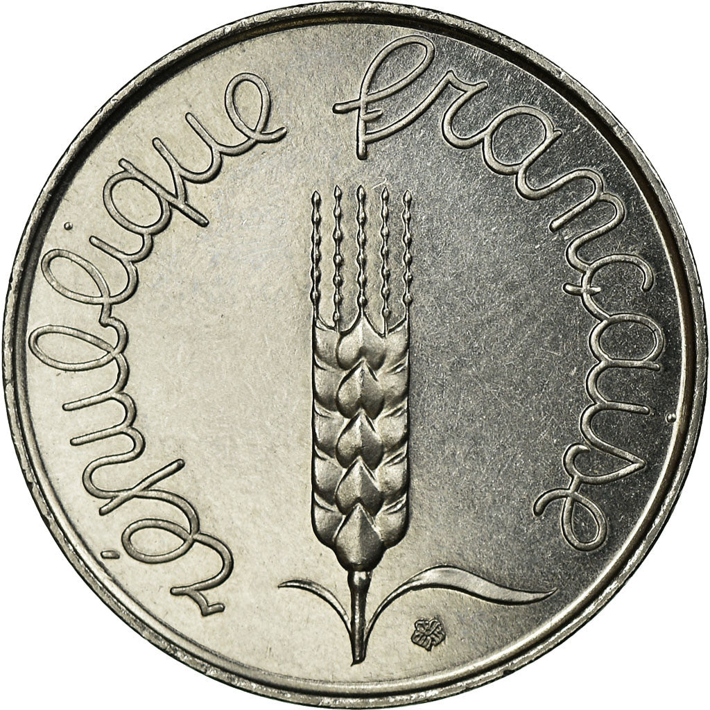 Münze, Frankreich, Épi, 5 Centimes, 1961, Piéfort, UNZ, Chrome-Steel