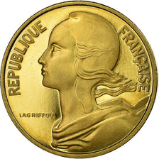 Coin, France, Marianne, 10 Centimes, 1977, Piéfort, MS(63), Aluminum-Bronze