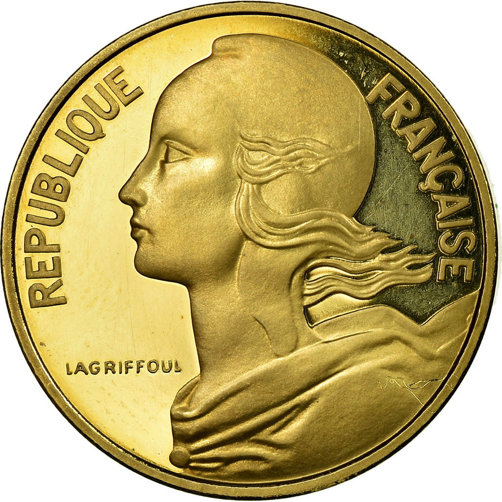 Coin, France, Marianne, 10 Centimes, 1979, Piéfort, MS(63), Aluminum-Bronze