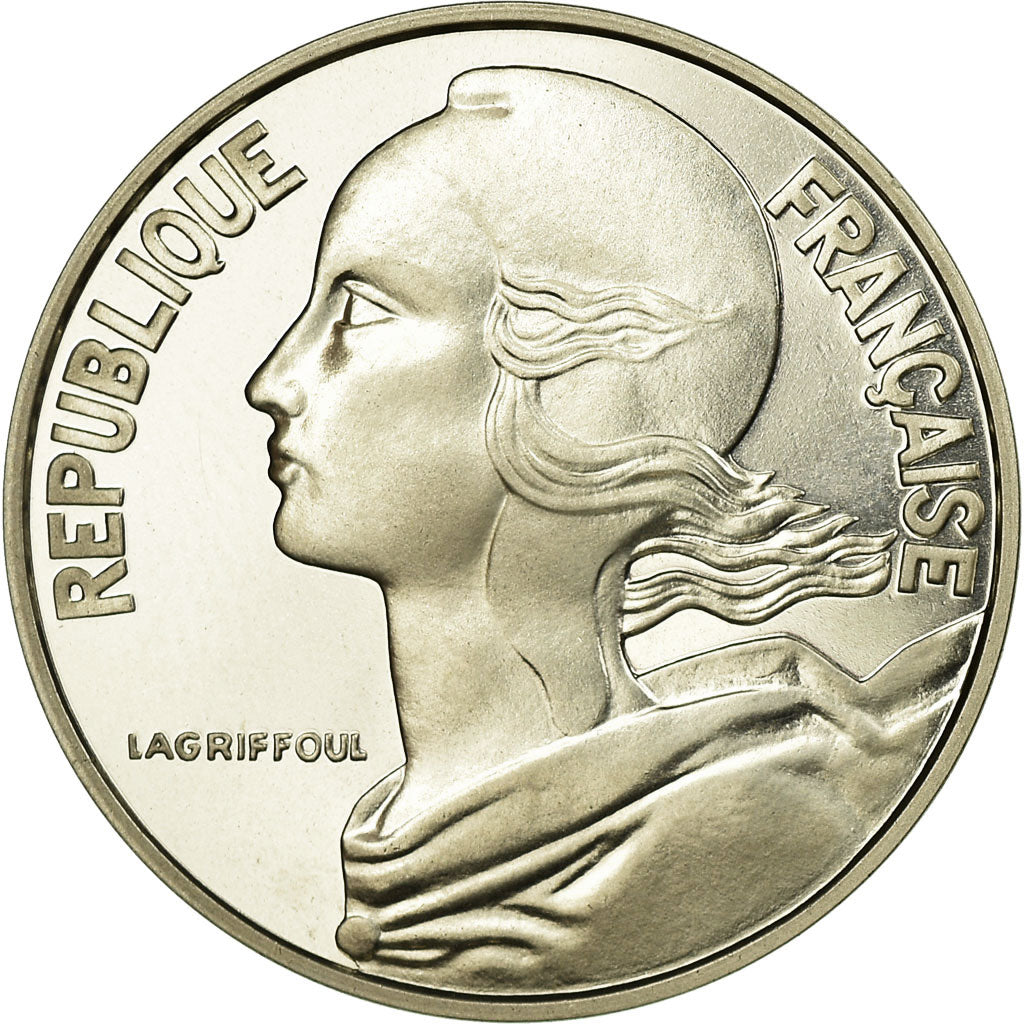 Monnaie, France, Marianne, 20 Centimes, 1971, Piéfort, SPL, Argent