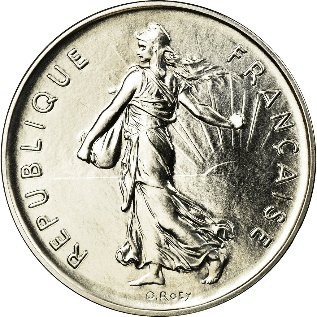 Monnaie, France, Semeuse, 5 Francs, 1976, Piéfort, SPL, Nickel Clad