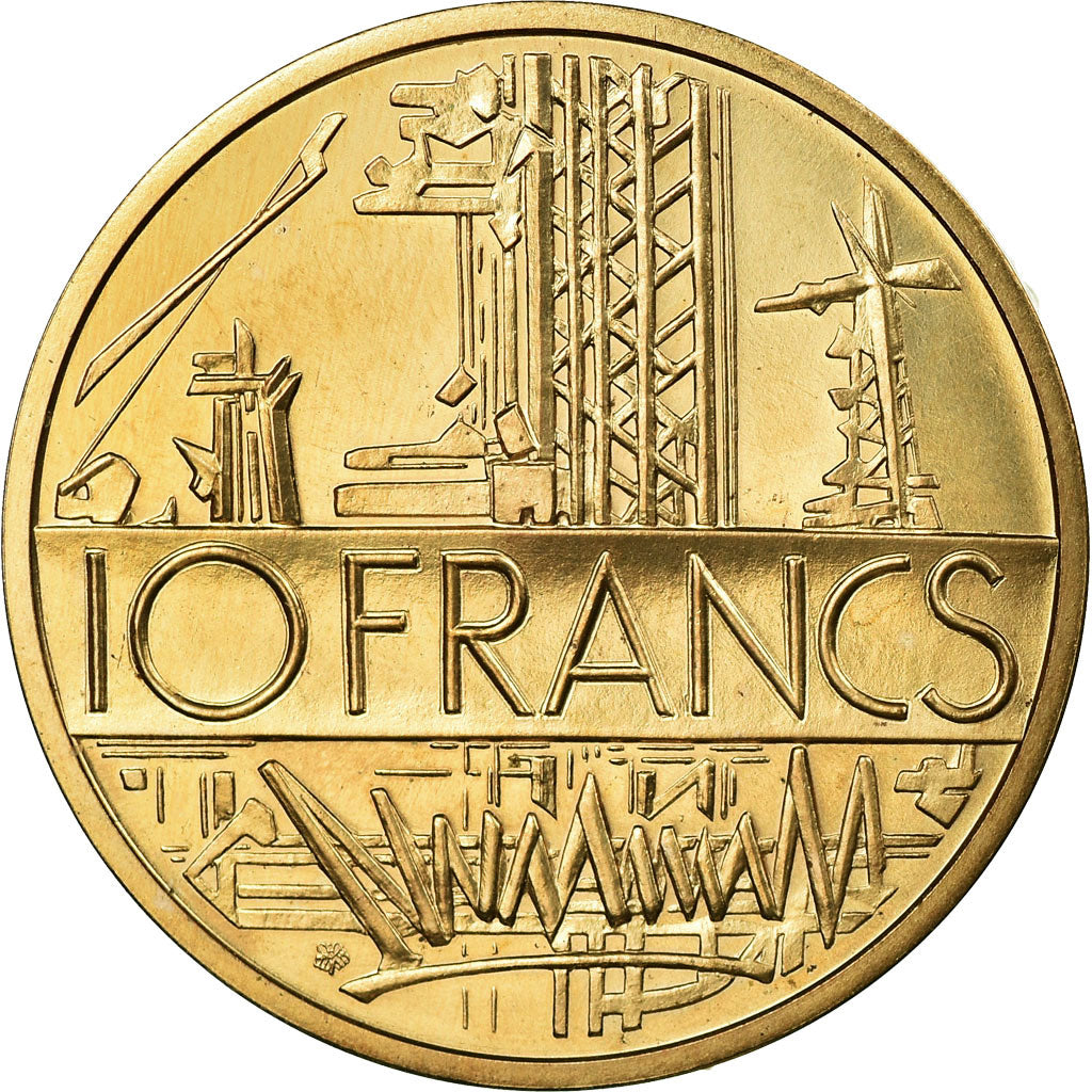Monnaie, France, Mathieu, 10 Francs, 1976, Piéfort, SPL, Nickel-brass