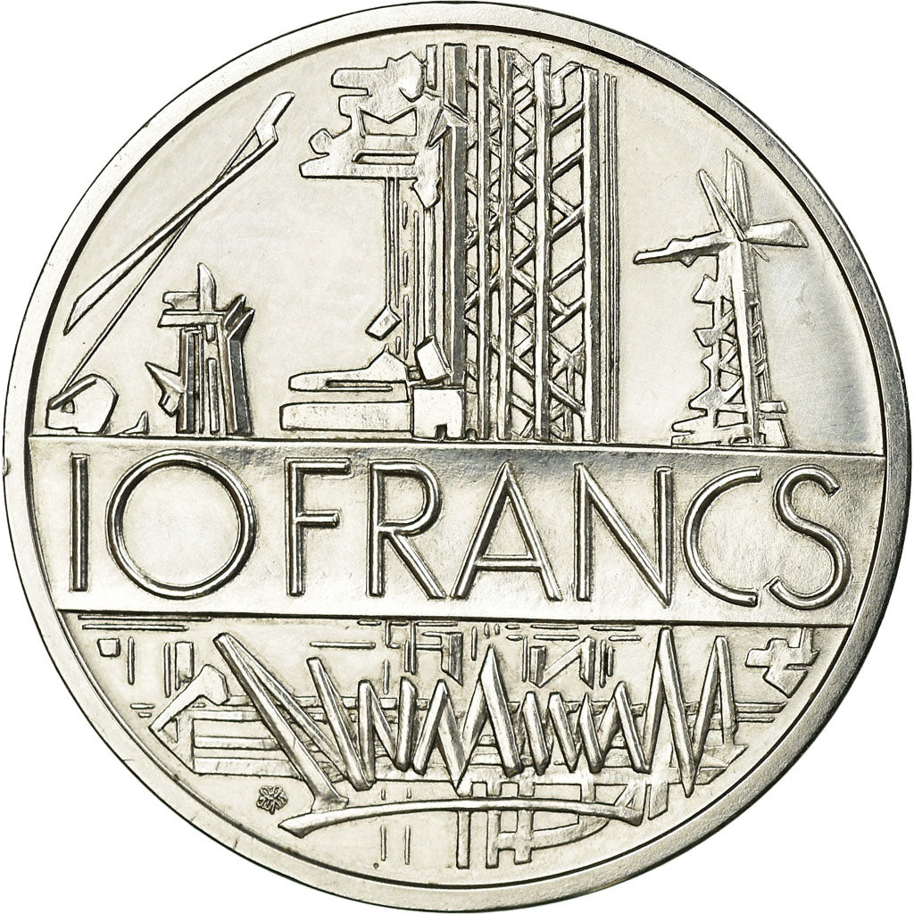 Coin, France, Mathieu, 10 Francs, 1976, Piéfort, AU(55-58), Silver, KM:P561