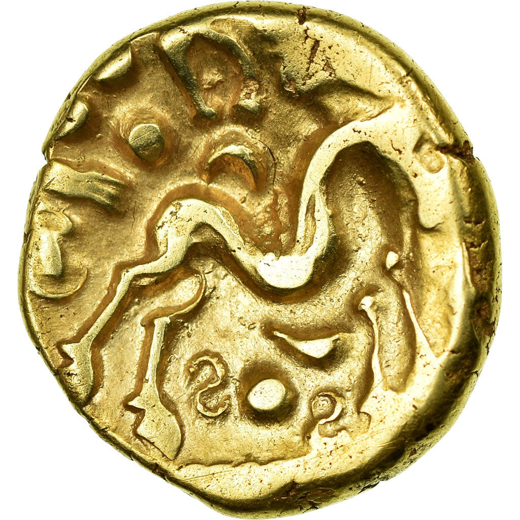 Coin, Ambiani, Stater, aux esses, EF(40-45), Gold, Delestrée:242
