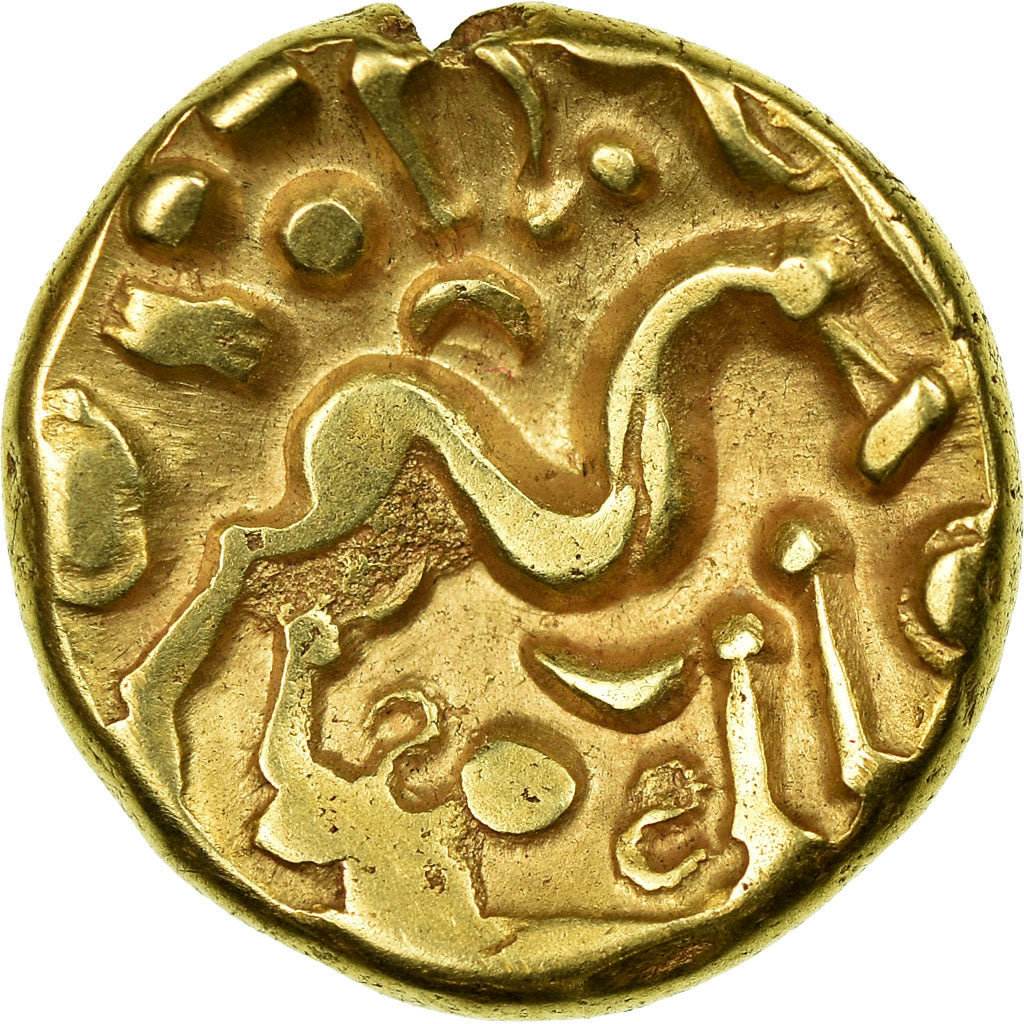 Coin, Ambiani, Stater, aux esses, AU(50-53), Gold, Delestrée:242