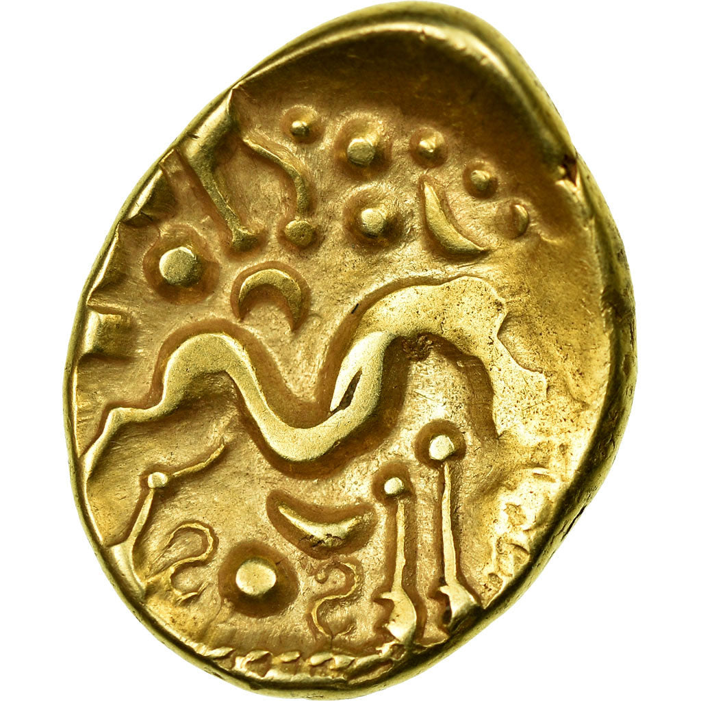 Coin, Ambiani, Stater, aux esses, EF(40-45), Gold, Delestrée:242