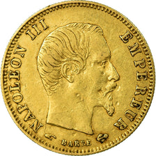 Moneta, Francia, Napoleon III, Napoléon III, 5 Francs, 1857, Paris, MB+, Oro