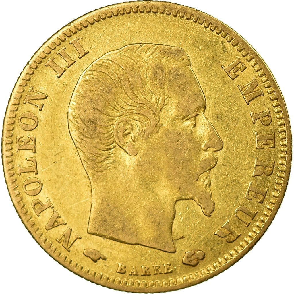 Munten, Frankrijk, Napoleon III, Napoléon III, 5 Francs, 1859, Paris, FR+