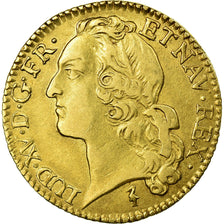 Monnaie, France, Louis XV, Louis d'or au bandeau, Louis d'Or, 1746, Lille, TTB