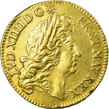 Moeda, França, Louis XIV, Louis d'or à l'écu, Louis d'Or, 1690, Paris