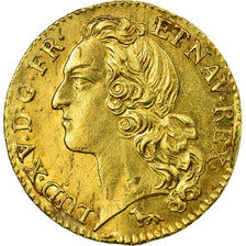 Monnaie, France, Louis XV, Louis d'or au bandeau, Louis d'Or, 1743, Paris, SUP