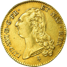 Moneta, Francja, Louis XVI, Double louis d'or à la tête nue, 2 Louis D'or