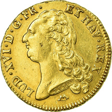 Moneta, Francja, Louis XVI, Double louis d'or à la tête nue, 2 Louis D'or
