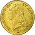 Monnaie, France, Louis XVI, Double louis d'or à la tête nue, 1787, Metz