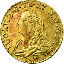 Monnaie, France, Louis XV, Louis d'or aux lunettes, Louis d'Or, 1732, Paris