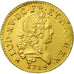 Coin, France, Louis XV, Louis d'or Mirliton, grandes palmes, 1724, La Rochelle