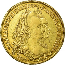Moneta, Brasile, Maria I and Pedro III, 6400 Reis, 1785, Rio de Janeiro, BB