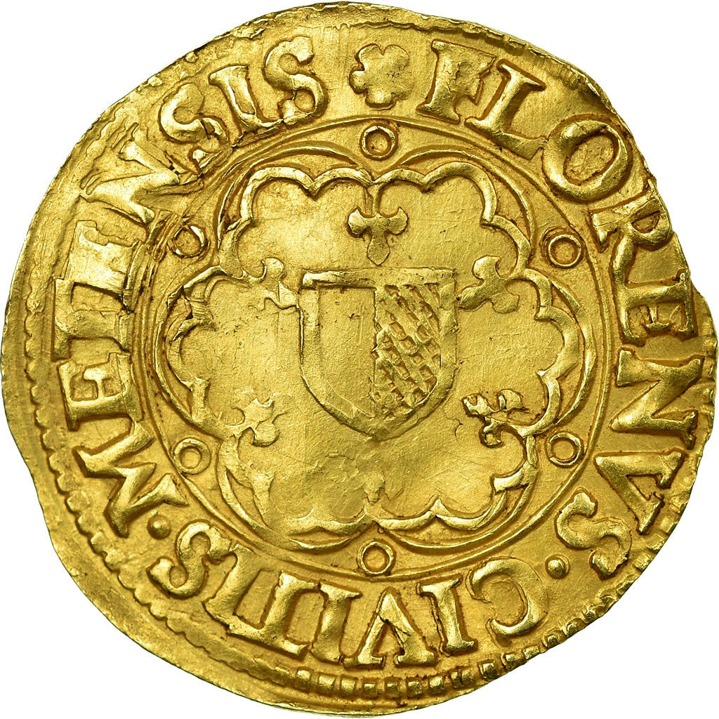 Munten, Frankrijk, LORRAINE, Florin D'or, Metz, ZF, Goud, Boudeau:1657