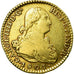 Coin, Spain, Charles IV, 2 Escudos, 1801, Madrid, EF(40-45), Gold, KM:435.1