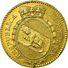 Münze, SWISS CANTONS, BERN, Duplone, 1796, Bern, VZ+, Gold, KM:152