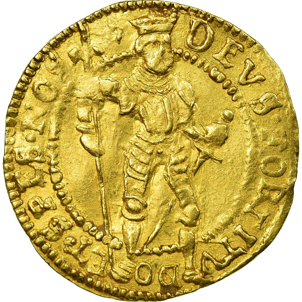 Monnaie, Pays-Bas, WEST FRIESLAND, Ducat, 1604, TTB, Or, KM:8