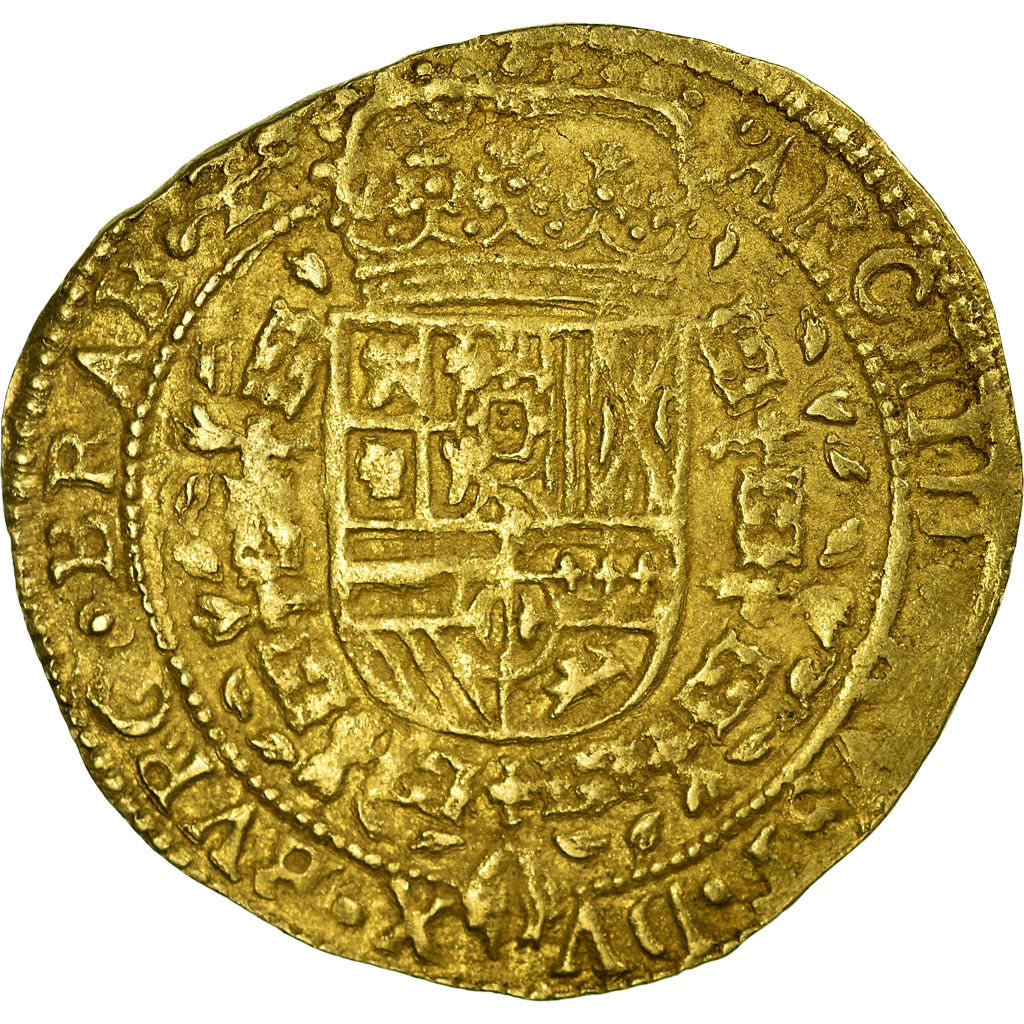 Coin, Spanish Netherlands, BRABANT, Souverain Ou Lion D'or, 1658, Antwerp