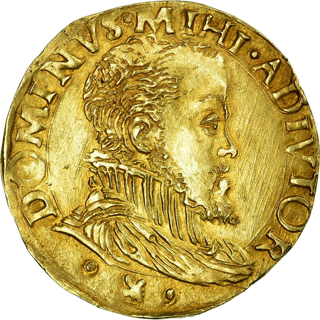 Coin, Belgium, Flanders, 1/2 Réal, Brugges, AU(50-53), Gold