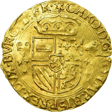 Coin, Spanish Netherlands, BRABANT, Charles Quint, Ecu d'or, 1548, Anvers
