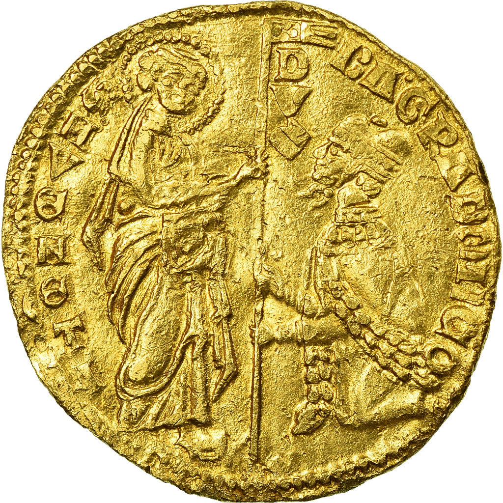 Monnaie, États italiens, Bartolomeo Gradenigo, Zecchino, Venice, SUP, Or