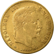 Coin, France, Napoleon III, Napoléon III, 5 Francs, 1864, Paris, EF(40-45)