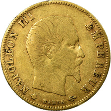 Coin, France, Napoleon III, Napoléon III, 5 Francs, 1860, Strasbourg