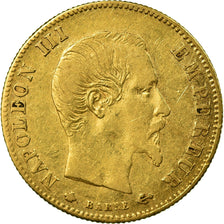 Moneta, Francja, Napoleon III, Napoléon III, 5 Francs, 1860, Strasbourg