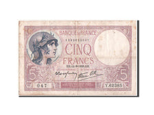 France, 5 Francs Violet, 14.9.1939, KM:83