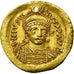 Coin, Justin I, Solidus, Constantinople, EF(40-45), Gold, Sear:55
