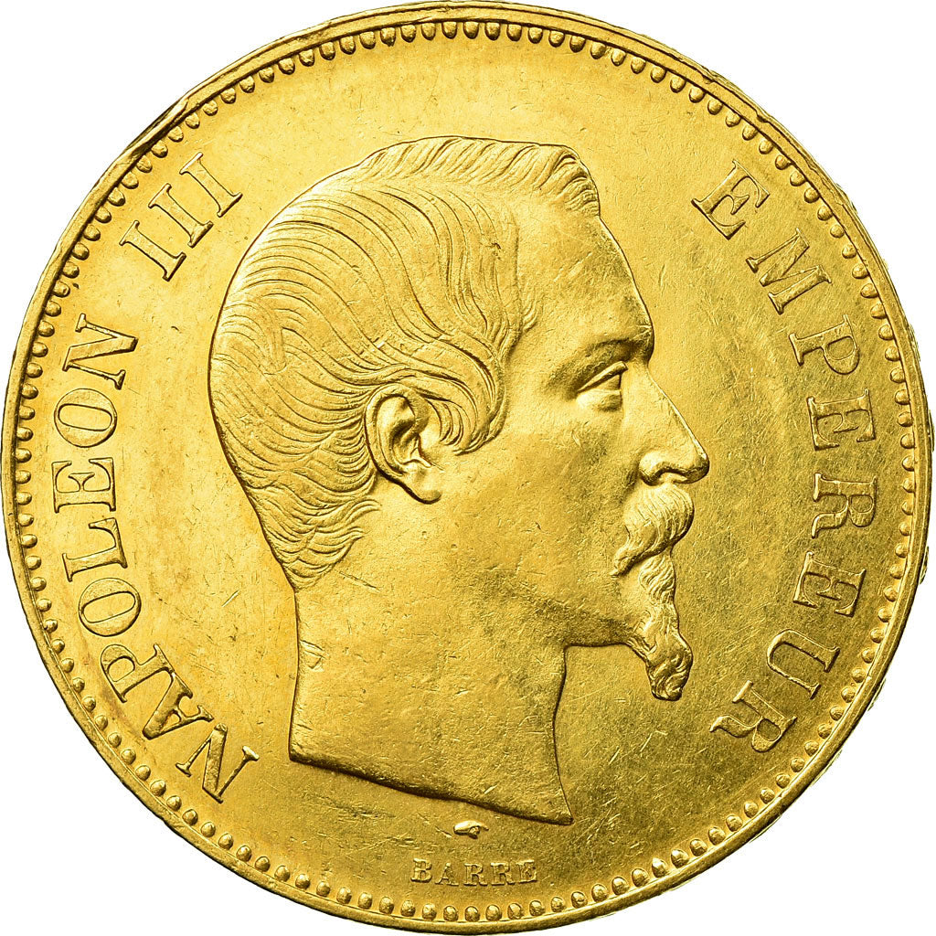 Munten, Frankrijk, Napoleon III, Napoléon III, 100 Francs, 1857, Paris, PR