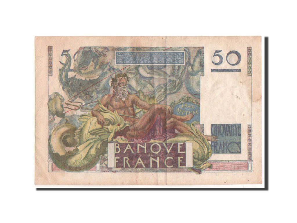 Banknote, France, 50 Francs, 1950, 2.3.1950, VF(30-35), Fayette:20.14, KM:127b