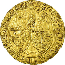 Munten, Frankrijk, Henri VI de Lancastre, Salut d'or, Paris, ZF, Goud