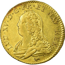 Münze, Frankreich, Louis XV, Louis d'or aux lunettes, Louis d'Or, 1726, Paris