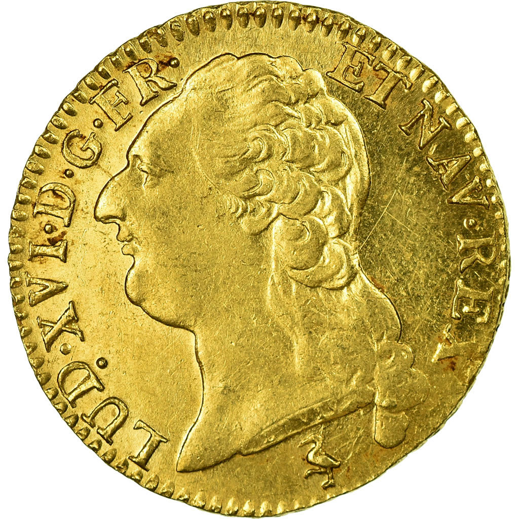 Monnaie, France, Louis XVI, Louis d'or à la tête nue, Louis d'Or, 1786, Paris