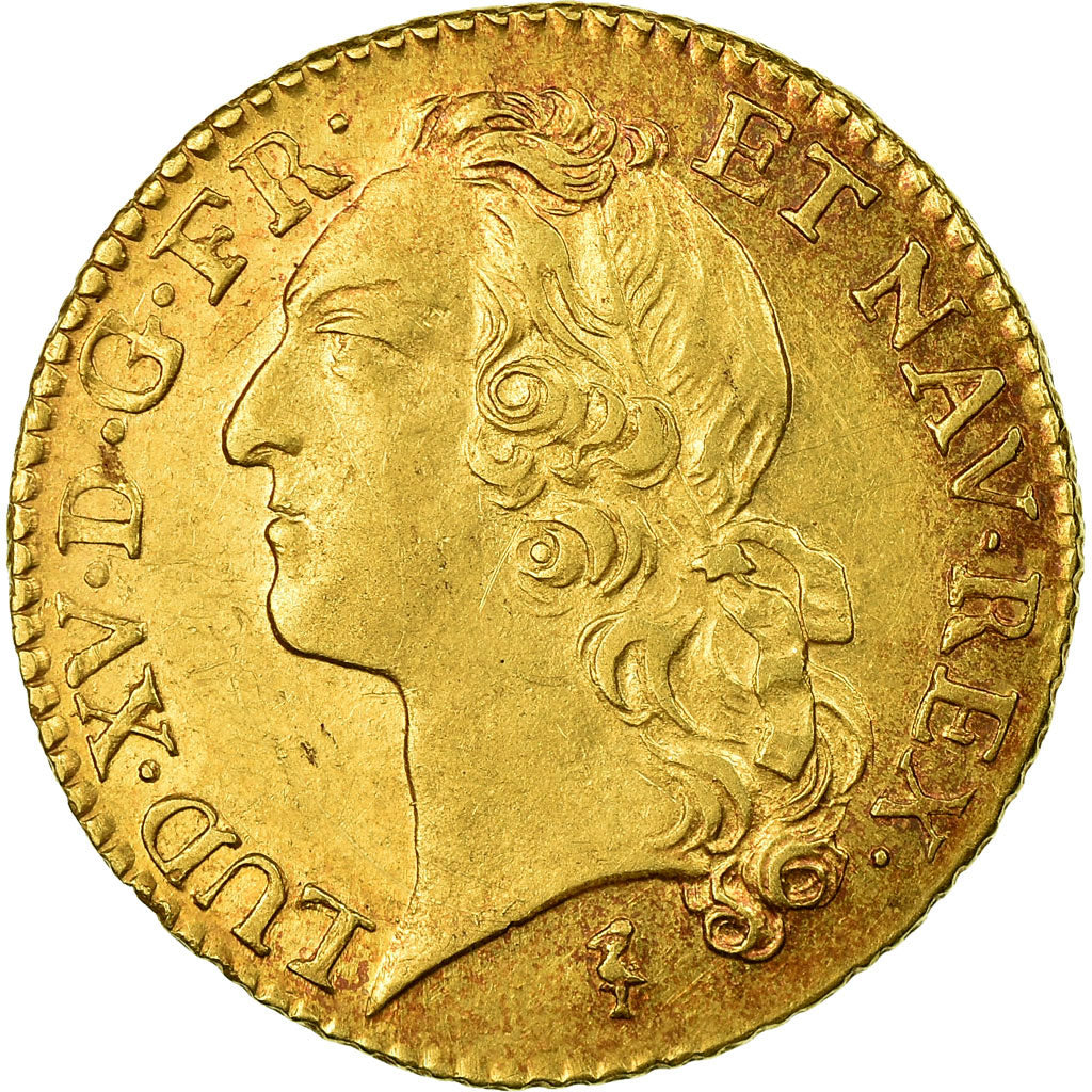 Moneta, Francia, Louis XV, Louis d'or au bandeau, Louis d'Or, 1750, Lille, SPL-