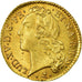 Coin, France, Louis XV, Louis d'or de Béarn au bandeau, Louis d'Or, 1768, Pau