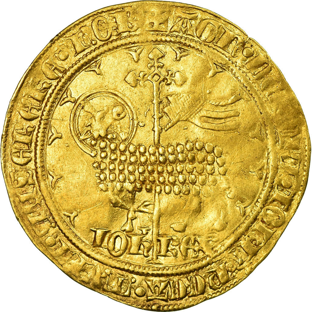 Moneda, Francia, Jean II le Bon, Jean II le Bon, Mouton d'or, MBC, Oro
