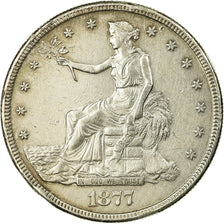 Coin, United States, Trade Dollar, Dollar, 1877, U.S. Mint, San Francisco