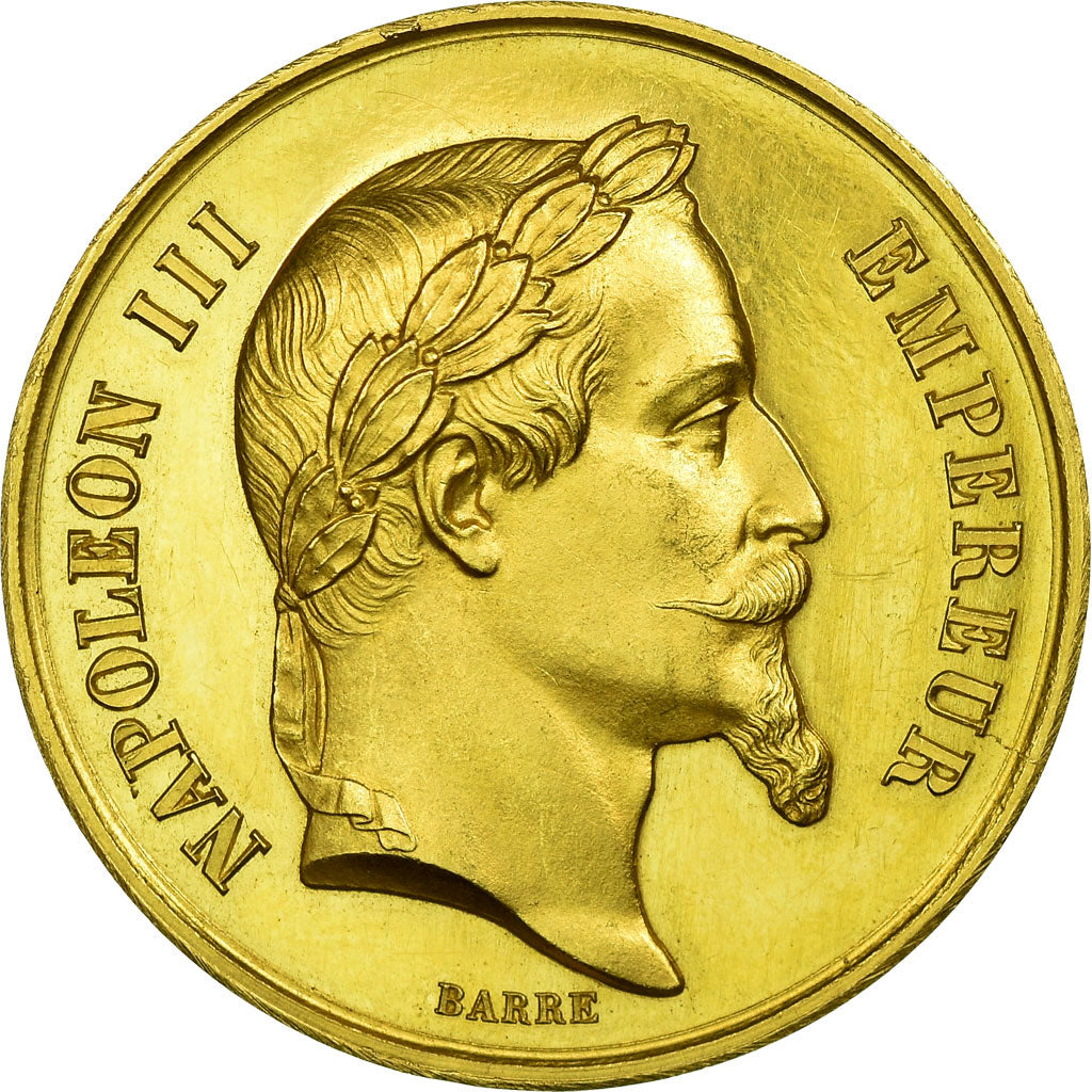 France, Medal, Concours Général d'Animaux de Boucherie Poissy, Napoléon III