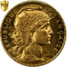 Moneta, Francja, Marianne, 20 Francs, 1909, PCGS, MS65, Złoto, KM:857