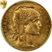 Münze, Frankreich, Marianne, 20 Francs, 1909, PCGS, MS65+, Gold, KM:857