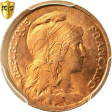 Coin, France, Dupuis, Centime, 1919, Paris, PCGS, MS65RD, Bronze, KM:840