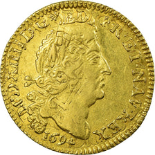 Monnaie, France, Louis XIV, Louis d'or aux 4 L, Louis d'Or, 1694, Paris, TTB