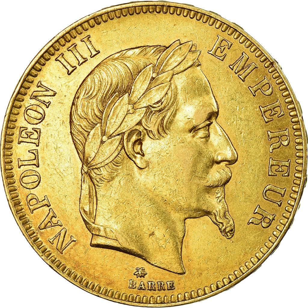 Münze, Frankreich, Napoleon III, Napoléon III, 100 Francs, 1868, Paris, SS